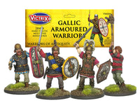 VICTRIX MINIATURES - VXA036 GALLIC ARMOURED WARRIORS