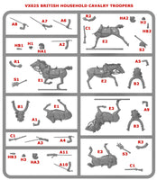 VICTRIX MINIATURES - VX0025 BRITISH HOUSEHOLD CAVALRY