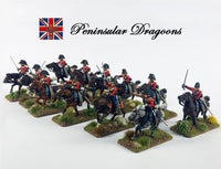 VICTRIX MINIATURES - BRITISH PENINSULAR HEAVY DRAGOONS