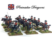 VICTRIX MINIATURES - BRITISH PENINSULAR HEAVY DRAGOONS