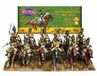VICTRIX MINIATURES - VX0022 FRENCH NAPOLEONIC DRAGOONS