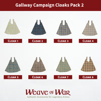 WEAVE OF WAR - GALLWAY #2 CAMPAIGN CLOAKS - MULTI PACK (8)