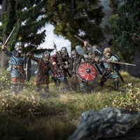 VICTRIX MINIATURES - VXDA016 EARLY SAXON UNARMOURED WARRIORS