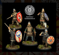 VICTRIX MINIATURES - VXDA009 LATE ROMAN ARMOURED INFANTRY