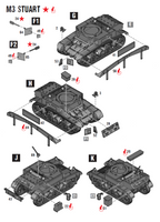 BOLT ACTION : M3 STUART TANK