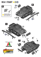 BOLT ACTION : M3 STUART TANK