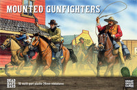 DEAD MAN'S HAND - MOUNTED GUNFIGHTERS (PLASTIC)