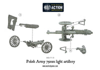 BOLT ACTION : POLISH ARMY 75MM LIGHT ARTILLERY