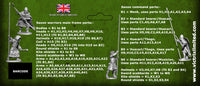 VICTRIX MINIATURES - VXDA002B LATE SAXONS / ANGLO DANES SKIRMISH PACK
