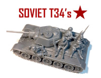VICTRIX MINIATURES - SOVIET T34 76/85