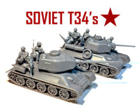 VICTRIX MINIATURES - SOVIET T34 76/85