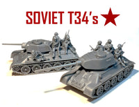 VICTRIX MINIATURES - SOVIET T34 76/85