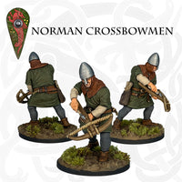 VICTRIX MINIATURES - VXDA011 NORMAN CROSSBOWMEN