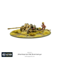 BOLT ACTION : AFRIKA KORPS PAK 38 5CM ANTI-TANK GUN