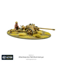 BOLT ACTION : AFRIKA KORPS PAK 38 5CM ANTI-TANK GUN