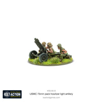 BOLT ACTION : US MARINE CORPS 75MM PACK HOWITZER LIGHT ARTILLERY