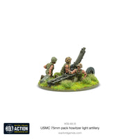 BOLT ACTION : US MARINE CORPS 75MM PACK HOWITZER LIGHT ARTILLERY