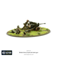 BOLT ACTION :  BRITISH ARMY 6 POUNDER ANTI-TANK GUN