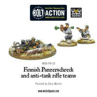 BOLT ACTION : FINNISH PANZERSCHRECK AND ANTI-TANK RIFLE TEAMS