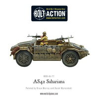 BOLT ACTION : AS42 SAHARIANA ARMOURED CAR