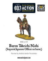 BOLT ACTION : BARON NISHI (IMPERIAL JAPANESE OFFICER ON HORSE)