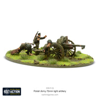 BOLT ACTION : POLISH ARMY 75MM LIGHT ARTILLERY
