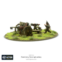 BOLT ACTION : POLISH ARMY 75MM LIGHT ARTILLERY
