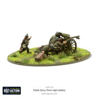 BOLT ACTION : POLISH ARMY 75MM LIGHT ARTILLERY