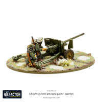 BOLT ACTION : US ARMY M1 57MM ANTI-TANK GUN (WINTER)