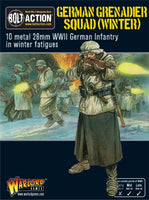 BOLT ACTION : GERMAN GRENADIERS IN WINTER CLOTHING SQUAD