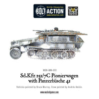 BOLT ACTION : SD.KFZ 251/7C PIONIERWAGEN WITH PANZERBUCHSE 41