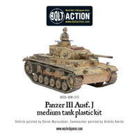 BOLT ACTION : PANZER III MEDIUM TANK