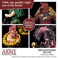 THE ARMY PAINTER SPEEDPAINT 2.0 BROADSWORD SILVER