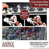 THE ARMY PAINTER SPEEDPAINT MOST WANTED SET 2.0