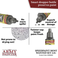 THE ARMY PAINTER SPEEDPAINT MOST WANTED SET 2.0