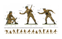 AIRFIX - A02718V WWII BRITISH INFANTRY 1/32