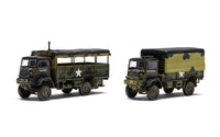 AIRFIX - A03306A WWII 3-TON 4X4 G.S. AND TROOP TRUCKS