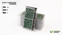 GAMERS GRASS : ALIEN TURQUOISE 6MM TUFTS
