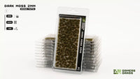 GAMERS GRASS : DARK MOSS 2MM TUFTS