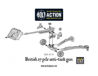 BOLT ACTION :  BRITISH ARMY 17 PDR  ANTI-TANK GUN