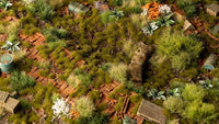 GAMERS GRASS : DRY GREEN 2MM TUFTS
