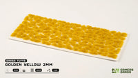 GAMERS GRASS : GOLDEN YELLOW 2MM TUFTS