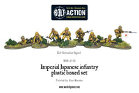 BOLT ACTION : IMPERIAL JAPANESE INFANTRY (PLASTIC)