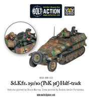BOLT ACTION : SD.KFZ 251/10 PAK 36 HALF TRACK