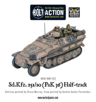 BOLT ACTION : SD.KFZ 251/10 PAK 36 HALF TRACK