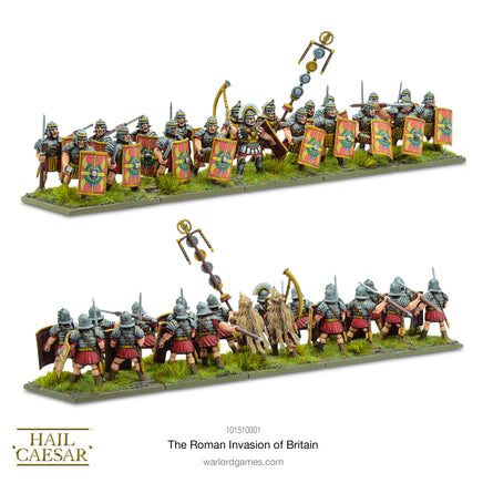 The Roman Invasion of Britain Starter Set - Khaki and Green Books