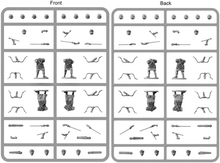 Victrix Early Imperial Roman Auxiliary Archers - Western and Eastern - Khaki & Green Books