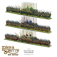 EPIC BATTLES : PIKE & SHOTTE - THIRTY YEARS WAR INFANTRY BATTALIA