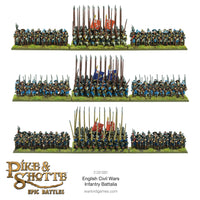 EPIC BATTLES : PIKE & SHOTTE - ENGLISH CIVIL WAR INFANTRY BATTALIA