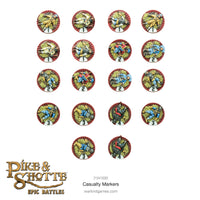 EPIC BATTLES : PIKE & SHOTTE - CASUALTY MARKERS